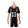 NewCosplay Haikyuu Cosplay Costume Karasuno High School Volleyball Club Tsukishima Kei Sportswear Jerseys Uniform