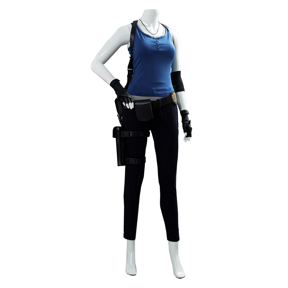 NewCosplay Resident Evil 3: Remake Jill Valentine Halloween Carnival Suit Cosplay Costume 5 NewCosplay Resident Evil 3: Remake Jill Valentine Halloween Carnival Suit Cosplay Costume