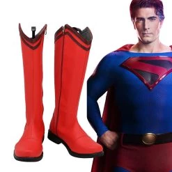 NewCosplay Crisis On Infinite Earths Clark Kent Cosplay Shoes New Arrivals