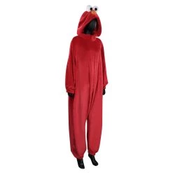 NewCosplay New Arrivals Sesame Street Elmo Jumpsuit Sleepwear Pajams Halloween Original Design Cosplay Costume