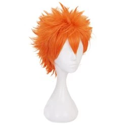 NewCosplay Haikyuu Hinata Shoyo Heat Resistant Synthetic Hair Carnival Halloween Party Props Cosplay Wig New Arrivals