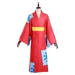 NewCosplay One Piece Wano Country Monkey D. Luffy Kimono Outfits Halloween Carnival Suit Cosplay Costume New Arrivals