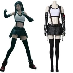 NewCosplay New Arrivals Final Fantasy VII FF7 Remake Tifa Lockhart Cosplay Costume Full Set Game Costume Outfits