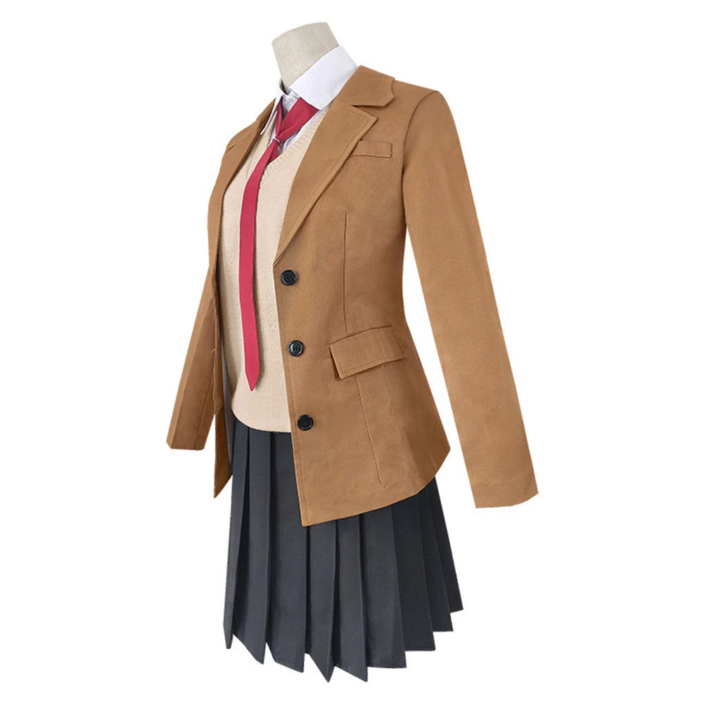 NewCosplay New Arrivals Anime Seishun Buta Yarou Series Sakurajima Mai School Uniform Skirt Outfit Cosplay Costume 4 NewCosplay New Arrivals Anime Seishun Buta Yarou Series Sakurajima Mai School Uniform Skirt Outfit Cosplay Costume