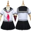 NewCosplay New Arrivals Danganronpa Dangan Rondo -Yuibu Miota Kids Girls School Uniform Dress Outfits Halloween Carnival Suit Cosplay Costumes