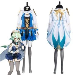 NewCosplay Genshin Impact Sucrose Halloween Carnival Suit Cosplay Costume New Arrivals