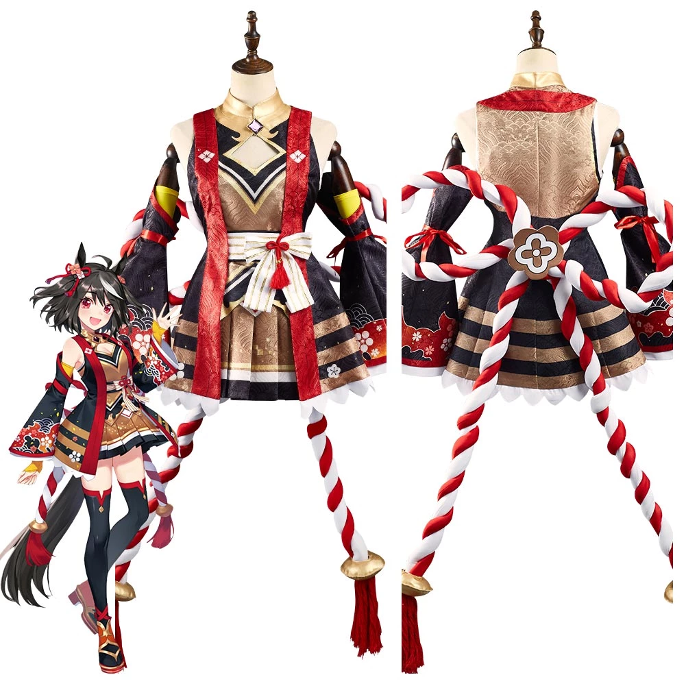 NewCosplay Anime Pretty Derby Kitasan Black Outfits Halloween Carnival Suit Cosplay Costume New Arrivals 3 NewCosplay Anime Pretty Derby Kitasan Black Outfits Halloween Carnival Suit Cosplay Costume New Arrivals