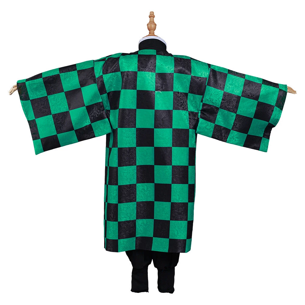 NewCosplay New Arrivals Demon Slayer: Kimetsu No Yaiba Kamado Tanjirou Kids Children Kimono Cosplay Costume 6 NewCosplay New Arrivals Demon Slayer: Kimetsu No Yaiba Kamado Tanjirou Kids Children Kimono Cosplay Costume