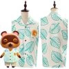NewCosplay Animal Crossing Tom Nook Shirt Cosplay Costume
