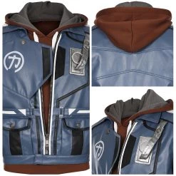 NewCosplay Battle Royale-Hyper Scape Jacket Hoodie Outfits Halloween Carnival Suit Cosplay Costume New Arrivals