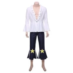 NewCosplay One Piece：Pirate Warriors 4 Cavendish Halloween Carnival Costume Cosplay Costume