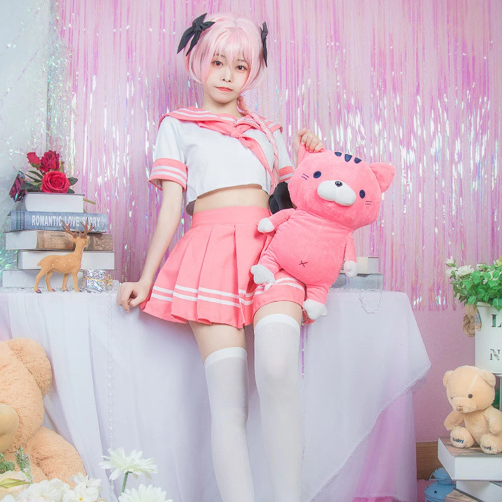 NewCosplay Fate/Grand Order FGO Astolfo Sailor Suit Dress Outfits Halloween Carnival Costume Cosplay Costume New Arrivals 6 NewCosplay Fate/Grand Order FGO Astolfo Sailor Suit Dress Outfits Halloween Carnival Costume Cosplay Costume New Arrivals