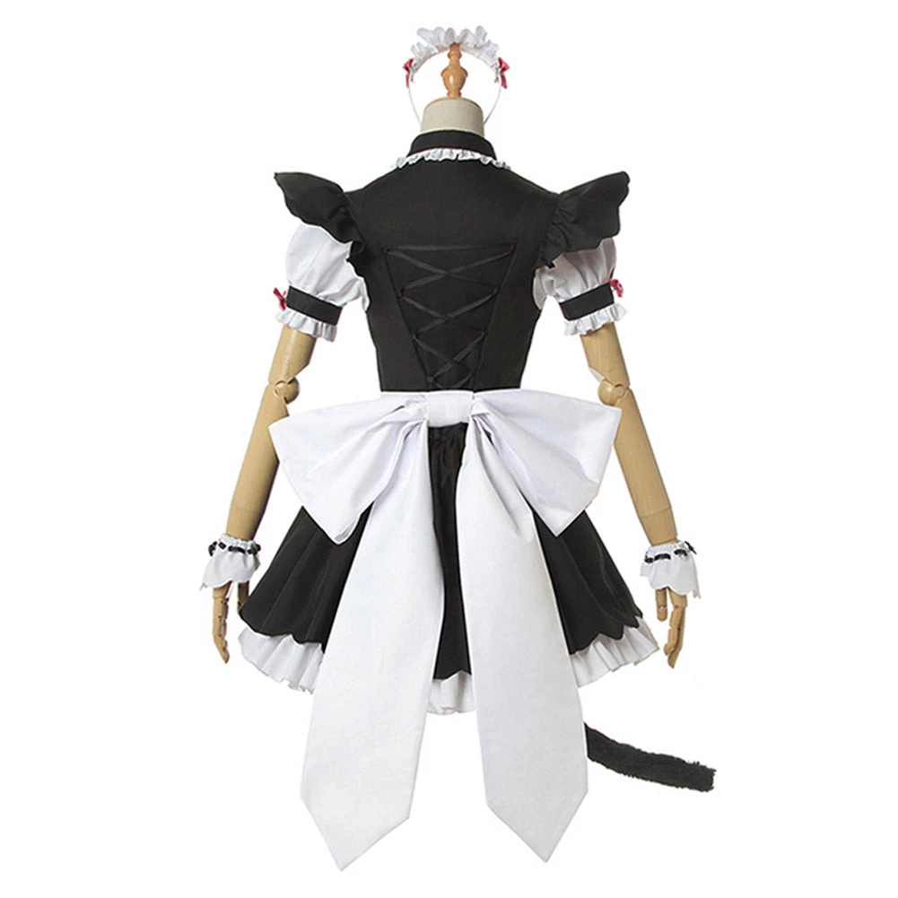 NewCosplay New Arrivals Nekopara Chocola Vanilla Women Sexy Cat Maid Servant Dress Cosplay Costume 5 NewCosplay New Arrivals Nekopara Chocola Vanilla Women Sexy Cat Maid Servant Dress Cosplay Costume