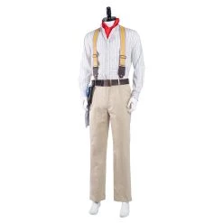 NewCosplay New Arrivals Jungle Cruise Frank Wolff Shirt Pants Outfits Halloween Carnival Suit Cosplay Costume 13 NewCosplay New Arrivals Jungle Cruise Frank Wolff Shirt Pants Outfits Halloween Carnival Suit Cosplay Costume