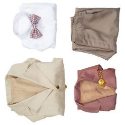 NewCosplay Good Omens Angel Aziraphale Cospaly Costume New Arrivals