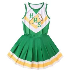 NewCosplay Stranger Things Season 4 Hawkins High School Cheerleading Cosplay Costume Halloween Carnival Suit