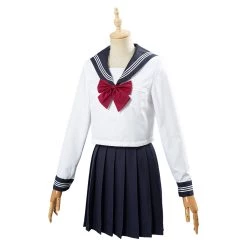 NewCosplay JK High School Uniform Class Uniform Students Clothing Summer Navy Sailor Suit Cosplay Top Skirt Outfit