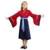 NewCosplay Traditional Chinese Dress Mulan Princess Dress For Little Girl Cosplay Costume