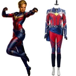 NewCosplay New Arrivals Avengers Endgame Captain Marvel Carol Danvers Cosplay Costume