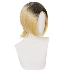 NewCosplay New Arrivals Haikyuu Kenma Kozume Short Yellow Hair Carnival Halloween Party Props Cosplay Wig