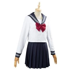 NewCosplay JK High School Uniform Class Uniform Students Clothing Summer Navy Sailor Suit Cosplay Top Skirt Outfit