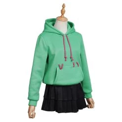 NewCosplay Ralph Breaks The Internet Vanellope Von Schweetz Women Girls Hoodie Skirt Outfits Halloween Carnival Costume Cosplay Costume New Arrivals