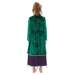 NewCosplay Hocus Pocus Winifred Sanderson Halloween Costumes For Girls Kids Children Cosplay Costume