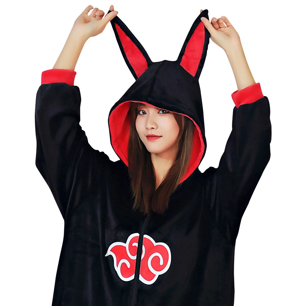 NewCosplay Naruto Akatsuki Cloud Pajama Adult Unisex Sleepwear Cosplay Costume New Arrivals 13 NewCosplay Naruto Akatsuki Cloud Pajama Adult Unisex Sleepwear Cosplay Costume New Arrivals