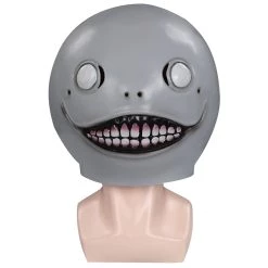 NewCosplay NieR Replicant Masquerade Halloween Party Costume Props Latex Masks Cosplay Helmet