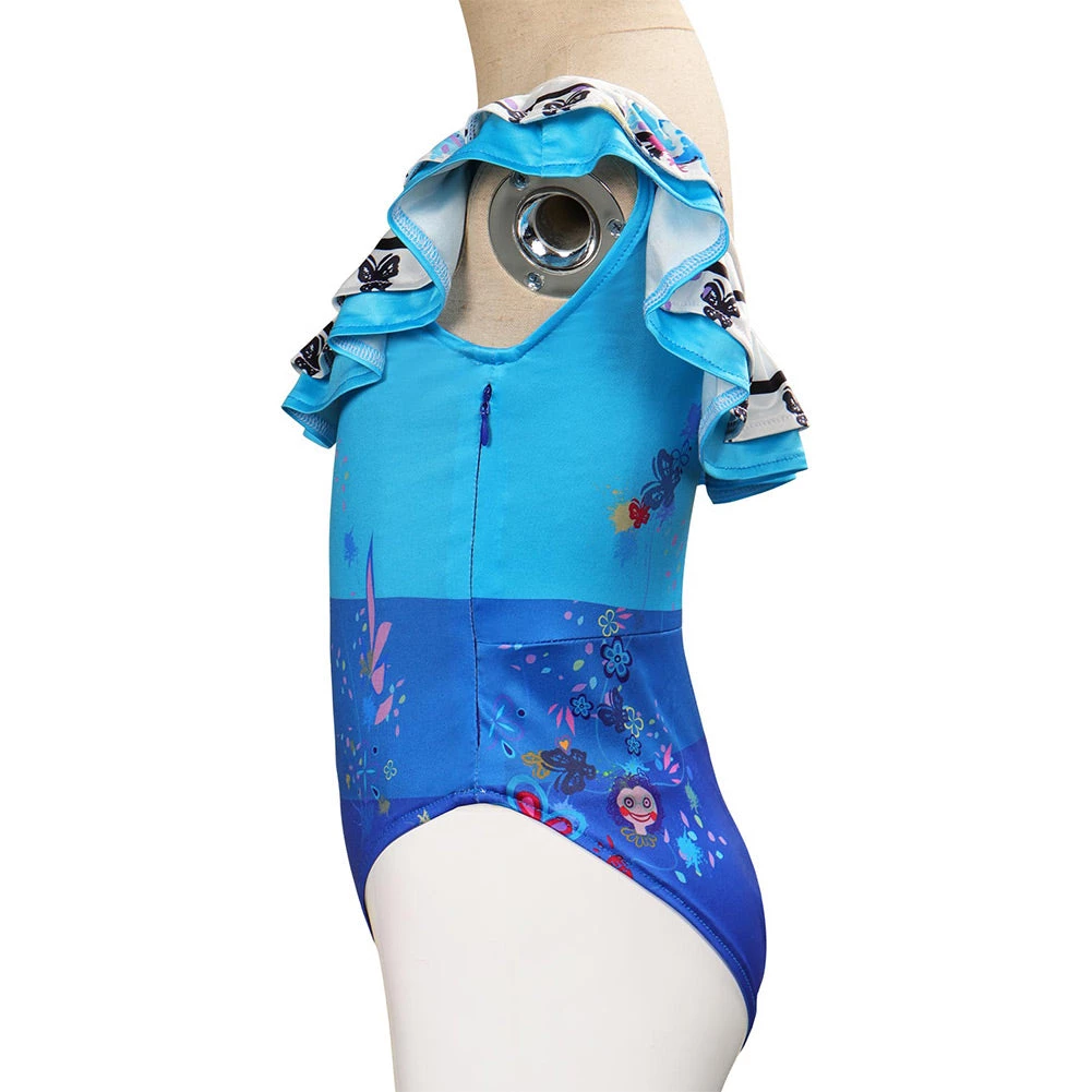 NewCosplay Encanto Mirabel Kids Girls Original Design Swimsuit Outfits Halloween Carnival Cosplay Costume New Arrivals 8 NewCosplay Encanto Mirabel Kids Girls Original Design Swimsuit Outfits Halloween Carnival Cosplay Costume New Arrivals