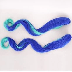 NewCosplay Pretty Derby Twin Turbo Heat Resistant Synthetic Hair Carnival Halloween Party Props Cosplay Wig