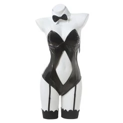 NewCosplay New Arrivals Muse Dash Rin Bunny Girls Jumpsuit Outfits Halloween Carnival Suit Cosplay Costume