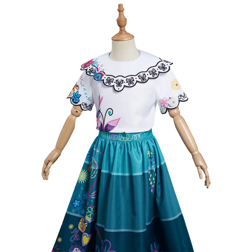 NewCosplay New Arrivals Encanto Mirabel Dress Halloween Carnival Suit Cosplay Costume For Kids Children 10 NewCosplay New Arrivals Encanto Mirabel Dress Halloween Carnival Suit Cosplay Costume For Kids Children