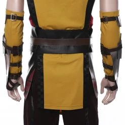 NewCosplay New Arrivals Mortal Kombat 11 Scorpion Outfit Halloween Carnival Suit Cosplay Costume