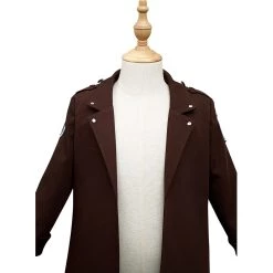 NewCosplay Attack On Titan Eren Jaeger Levi·Ackerman Kids Children Coat Halloween Carnival Suit Cosplay Costume 17 NewCosplay Attack On Titan Eren Jaeger Levi·Ackerman Kids Children Coat Halloween Carnival Suit Cosplay Costume