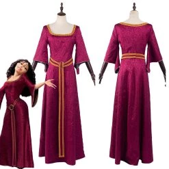 NewCosplay Tangled Mother Gothel Outfits Halloween Carnival Suit Cosplay Costume