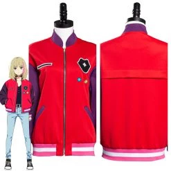 NewCosplay Wonder Egg Priority Kawai Rika Hoodie Halloween Carnival Coat Cosplay Costume New Arrivals