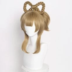 NewCosplay New Arrivals Genshin Impact Yaoyao Heat Resistant Synthetic Hair Carnival Halloween Party Props Cosplay Wig