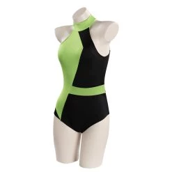 NewCosplay New Arrivals Kim Possible Shego Adult Swimwear Outfits Halloween Carnival Suit Cosplay Costume
