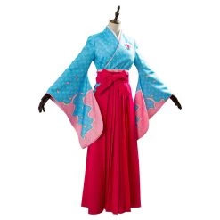 NewCosplay New Arrivals Sakura Wars Shin Sakura Taisen Sakura Amamiya Women Kimono Cosplay Costume
