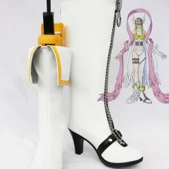 NewCosplay New Arrivals Digital Monster Angewomon Cosplay Boots Shoes