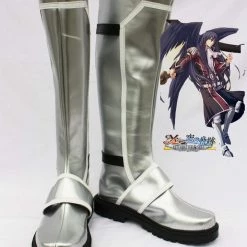 NewCosplay New Arrivals Ys6 Ernst Cosplay Boots Shoes Silver