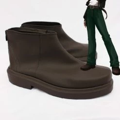 NewCosplay New Arrivals The King Of Fighters KYO KUSANAGI Cosplay Boots Shoes