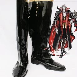 NewCosplay Castlevania Count Cosplay Boots Shoes Custom Made New Arrivals