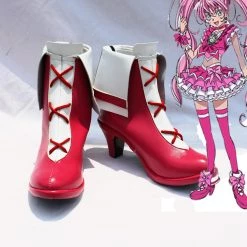 NewCosplay Smile Precure! Pretty Cure Cure Melody Cosplay Boots Shoes New Arrivals