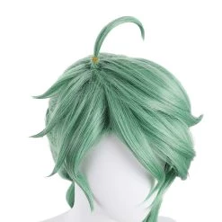 NewCosplay Genshin Impact Bai Shu Heat Resistant Synthetic Hair Carnival Halloween Party Props Cosplay Wig