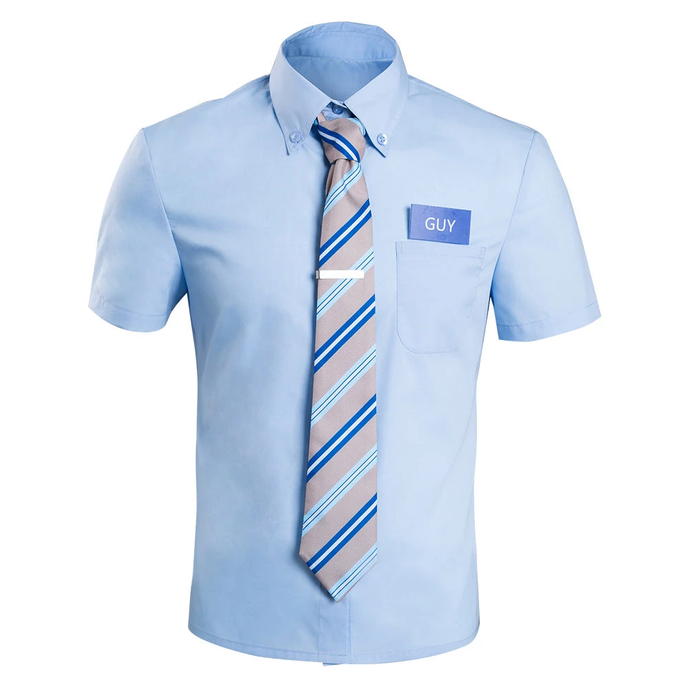 NewCosplay New Arrivals FREE GUY - Guy Shirt Outfit Halloween Carnival Cosplay Costume 3 NewCosplay New Arrivals FREE GUY - Guy Shirt Outfit Halloween Carnival Cosplay Costume