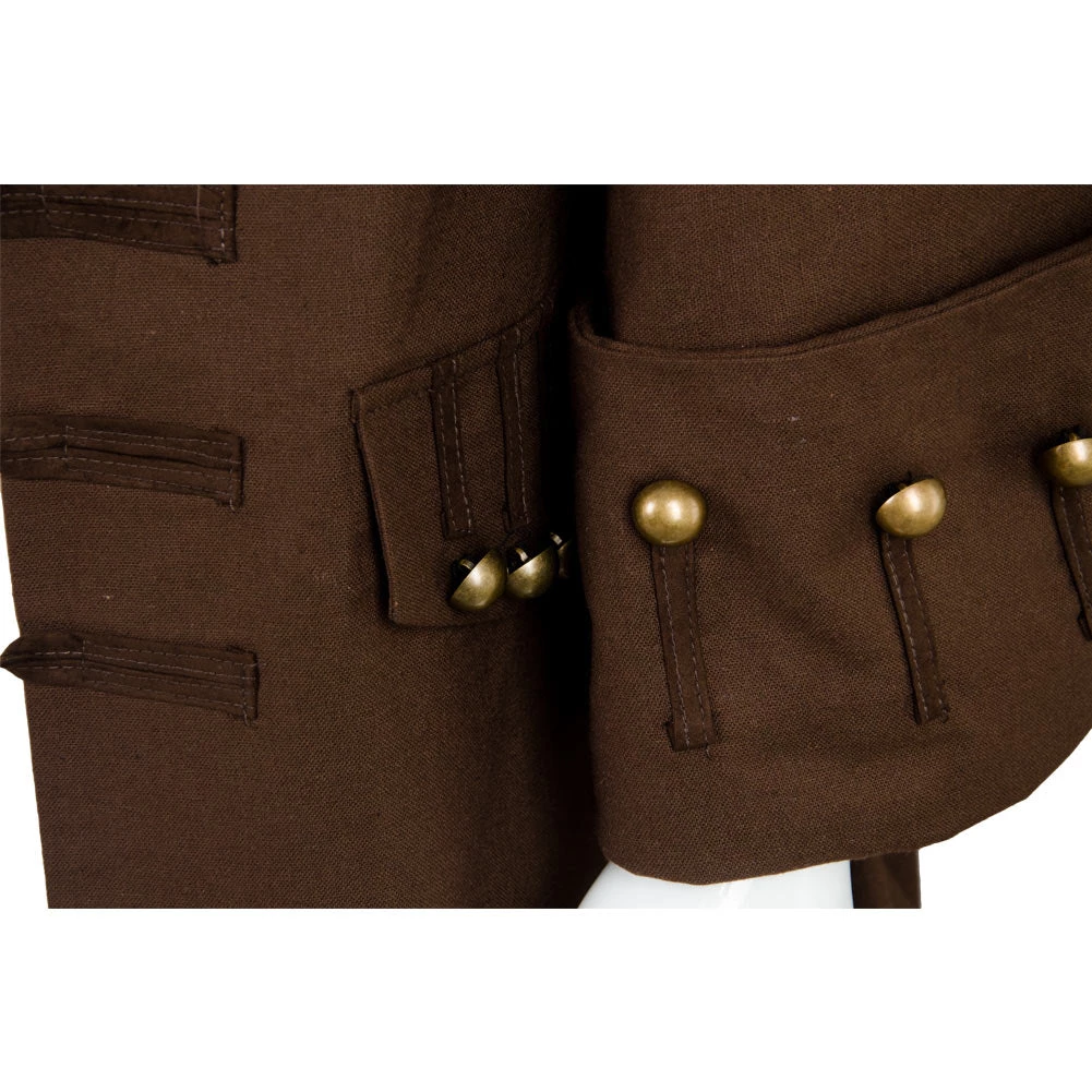 NewCosplay New Arrivals Pirates Of The Caribbean Jack Sparrow Jacket Only Costume 9 NewCosplay New Arrivals Pirates Of The Caribbean Jack Sparrow Jacket Only Costume