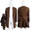NewCosplay New Arrivals Pirates Of The Caribbean Jack Sparrow Jacket Only Costume