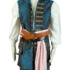 NewCosplay New Arrivals Pirates Of The Caribbean: On Stranger Tides Jack Sparrow Vest Cosplay Costume 1 NewCosplay New Arrivals Pirates Of The Caribbean: On Stranger Tides Jack Sparrow Vest Cosplay Costume